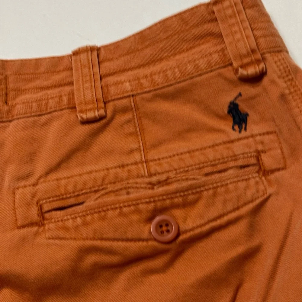 Polo Ralph Lauren Orange Cargo Shorts